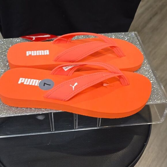 Puma Sandy Flip-Flop Sandals- Peach Frost - Picture 9 of 10